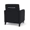 Lesro Siena Lounge Reception Guest Chair w/ Front Casters, 27 in W 29.5 in L 32.5 in H SN1101 - alternate 3